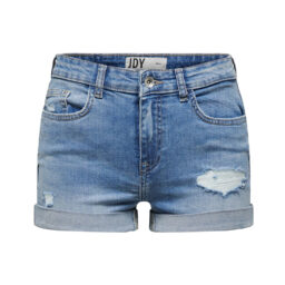 luvamia Women's Ripped Denim Jean Shorts Mid Rise