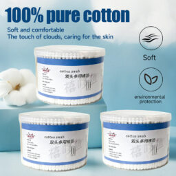 Disposable Cotton Swabs, Ear Cleaning Cotton Swabs in Box, Double-ended Cotton Swabs, Baby Cotton Swabs, Makeup Remover and Cleaning Cotton Swabs, Cotton Swab Wholesale