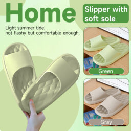 2025 New Wholesale Comfortable and Quiet Home Slippers (Single Strap Design)