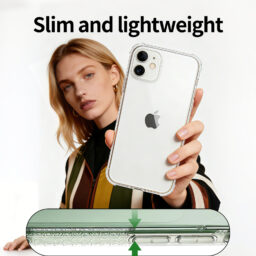 Transparent Four-Corner Anti-Drop Space Case Protective Cover for Mobile Phones