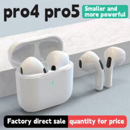 Pro5 True Wireless Bluetooth Earphones, Pro4/Pro5 Fourth/Fifth Generation, Ultra-Long Battery Life, Gaming, Cross-border TWS Earphones