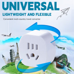 Universal Travel Adapter Plug Converter (US, EU, UK, Japan Standards)